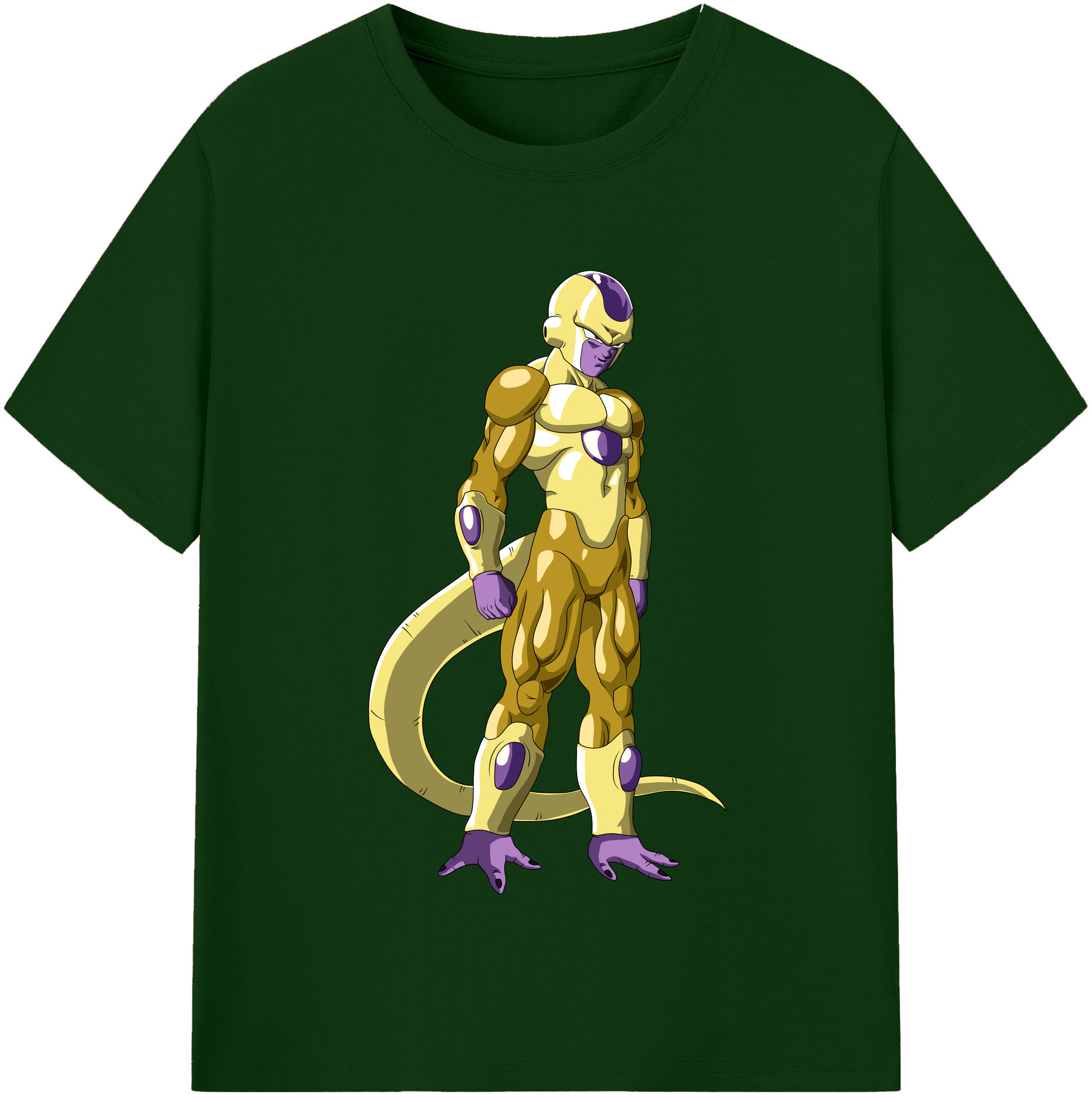 （画像用） ドラゴンボール フリーザ DRAGON BALL Frieza 綿100％半袖Tシャツ（フロントプリント）